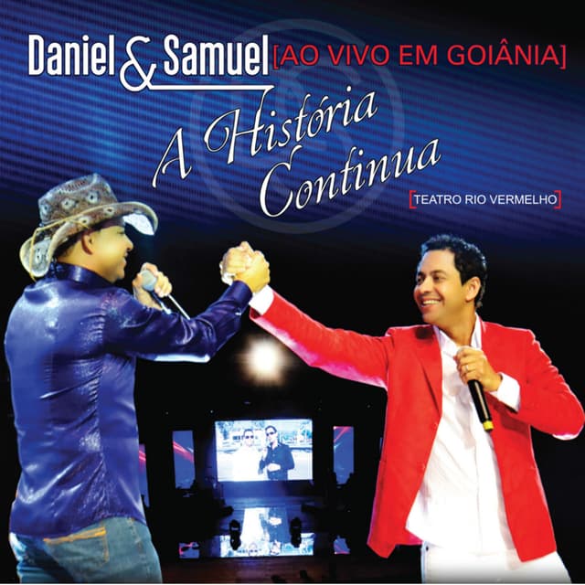 Album cover art for Ao Vivo Em Goiânia - A História Continua
