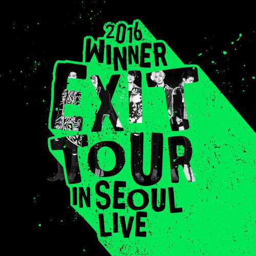 Album cover art for 2016 WINNER EXIT TOUR IN SEOUL LIVE