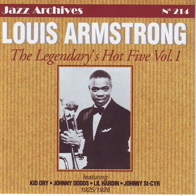 Album cover art for The Legendary's Hot Five 1925-1926