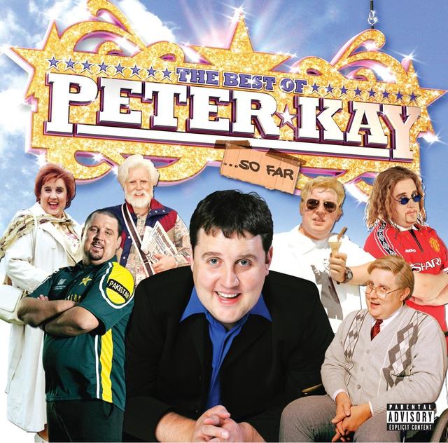 Album cover art for The Best Of Peter Kay...So Far