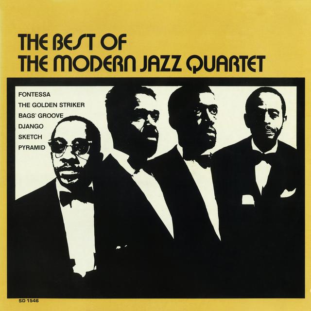 Album cover art for The Best Of The Modern Jazz Quartet
