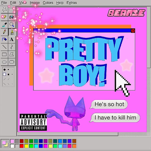 Album cover art for PRETTY BOY!