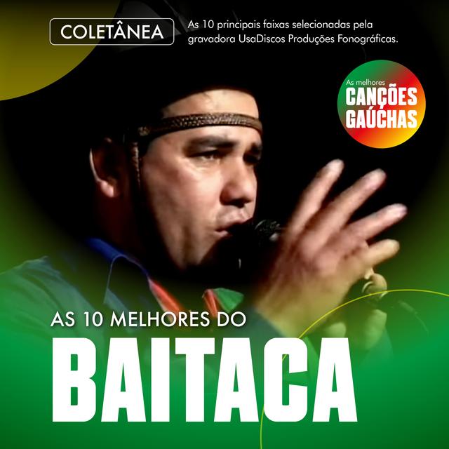 Album cover art for AS 10 MELHORES DO BAITACA