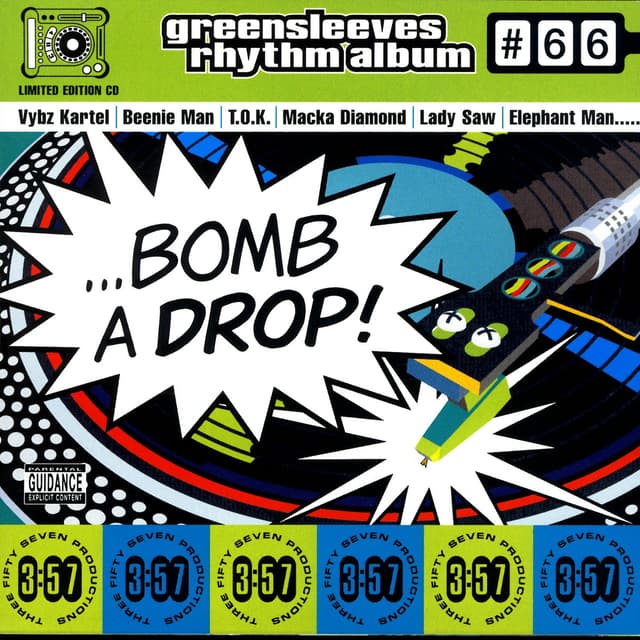 Album cover art for Bomb-A-Drop
