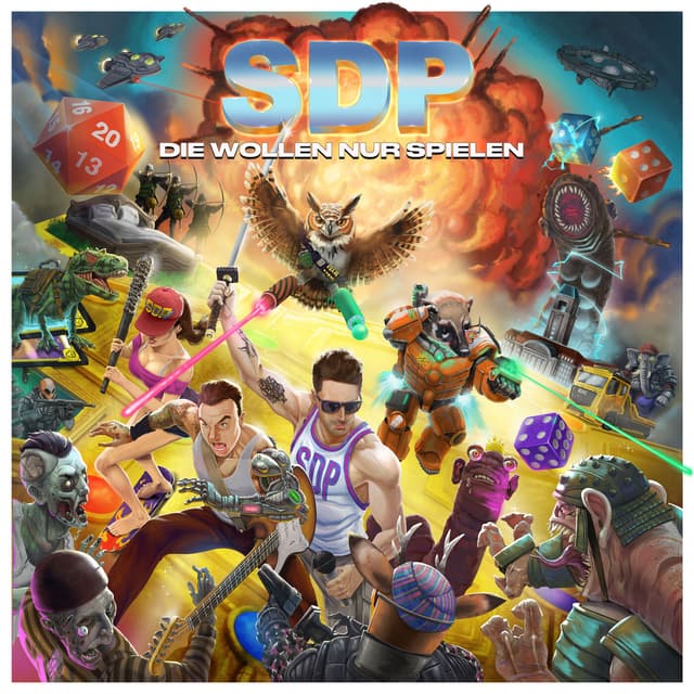 Album cover art for Die Wollen Nur Spielen