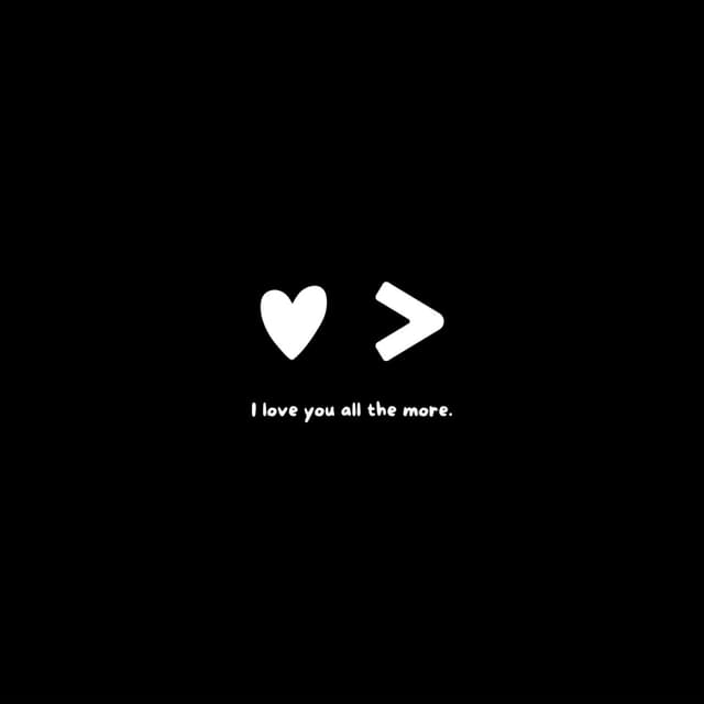 Album cover art for I Love You All the More.