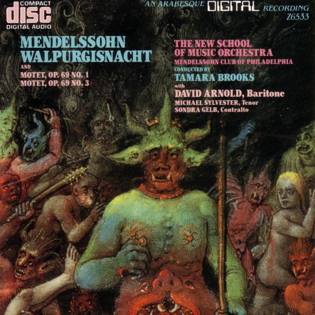 Album cover art for Mendelssohn: Walpurgisnacht and Two Motets