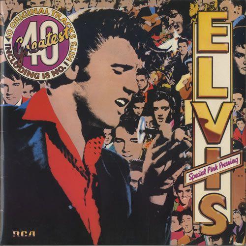 Album cover art for Elvis' 40 Greatest