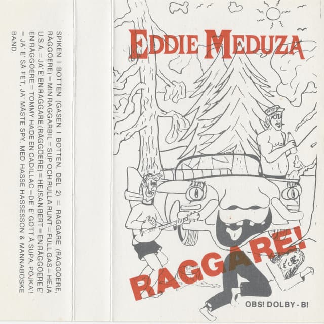 Album cover art for Raggare!