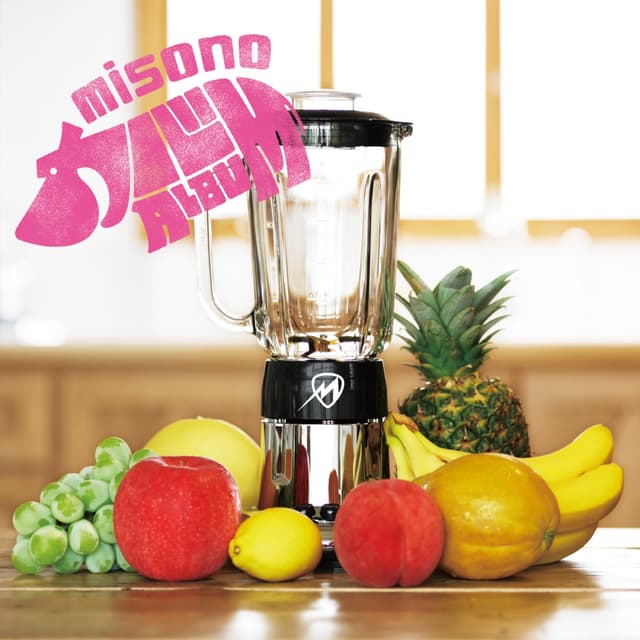 Album cover art for misonoｶﾊﾞALBUM