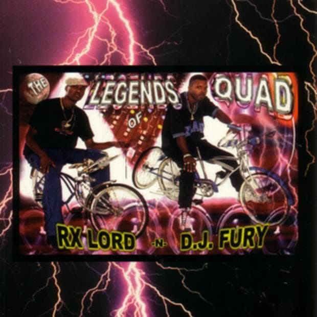 Album cover art for The Legends Of Quad
