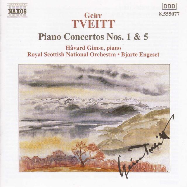Album cover art for Piano Concertos Nos. 1 & 5