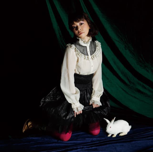 Album cover art for 蒼-iconoclast/PIGEON-the green-ey'd monster-
