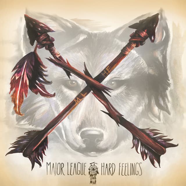 Album cover art for Hard Feelings