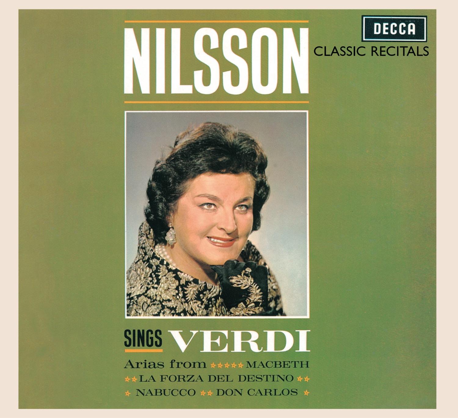Birgit Nilsson Chante Verdi