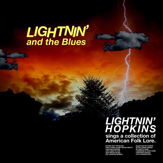 Album cover art for Lightnin' and the Blues