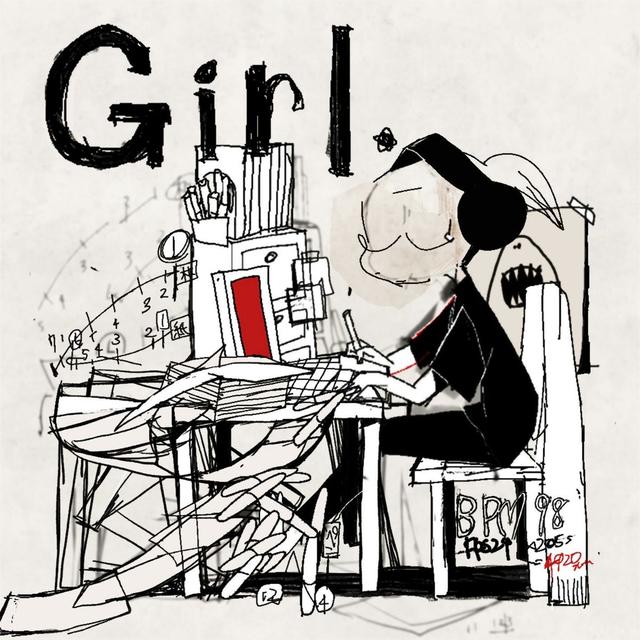 Album cover art for Girl.
