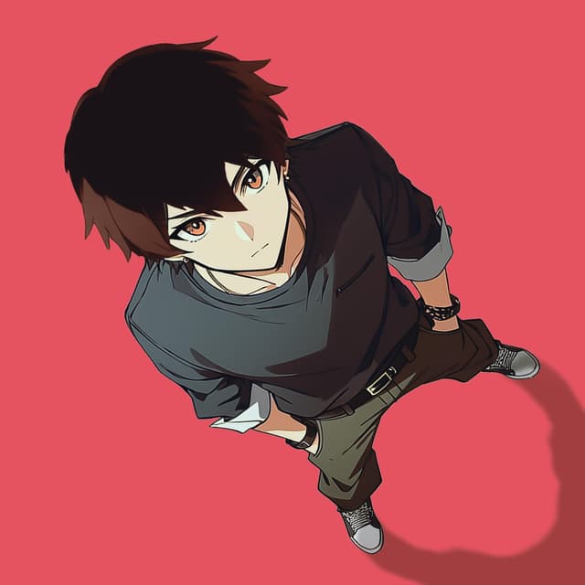 Album cover art for ARTIST. Moonew