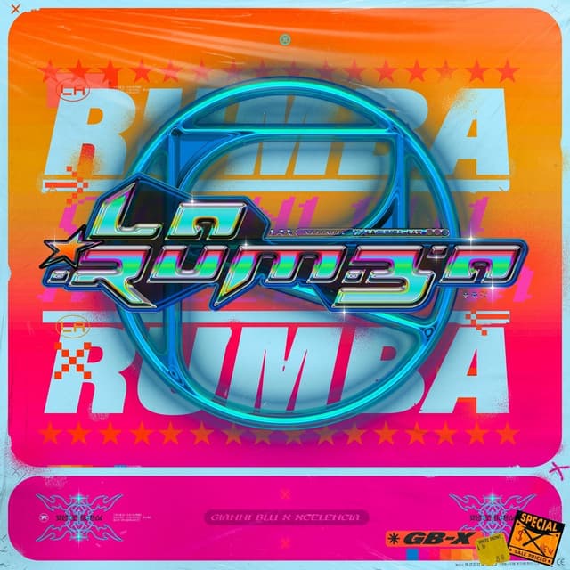 Album cover art for La rumba