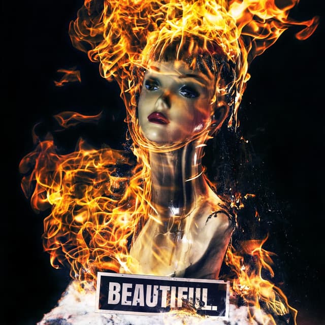 Album cover art for Beautiful