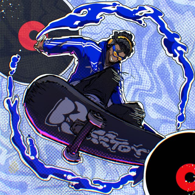 Album cover art for JET SET FREESTYLE!