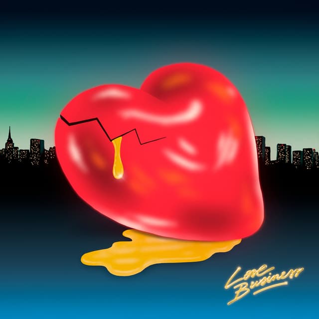Album cover art for LOVE BUSINESS