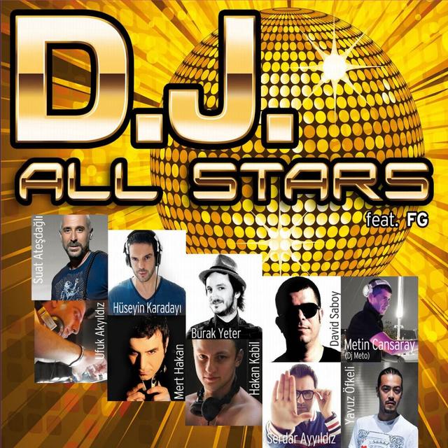 Album cover art for D.J All Stars Remixes