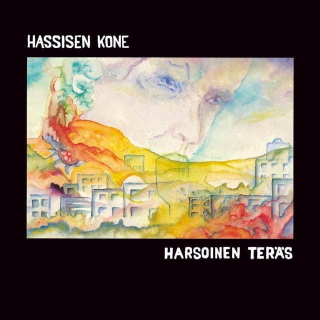 Album cover art for Harsoinen teräs