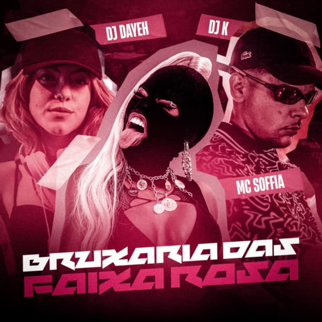 Album cover art for Bruxaria das Faixa Rosa