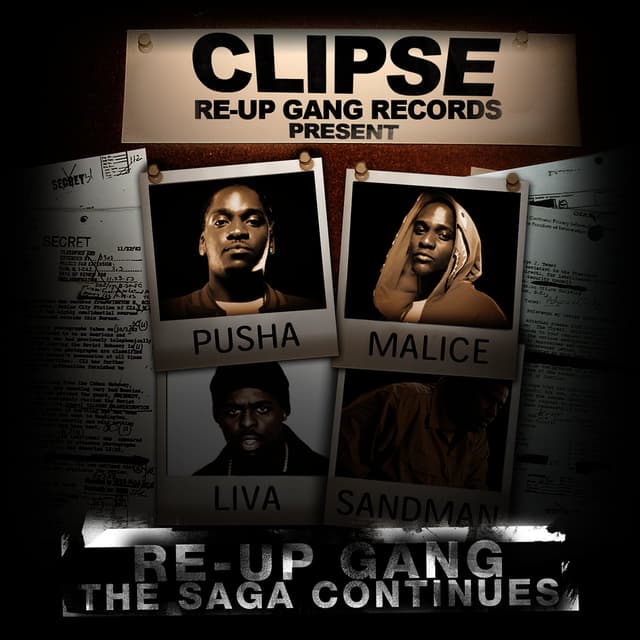 Album cover art for Re-Up Gang: The Saga Continues