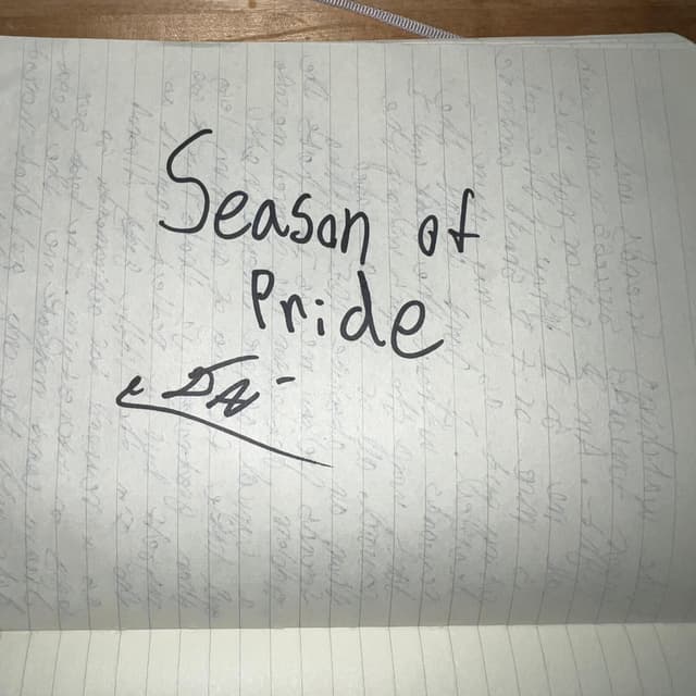 Album cover art for Season Of Pride