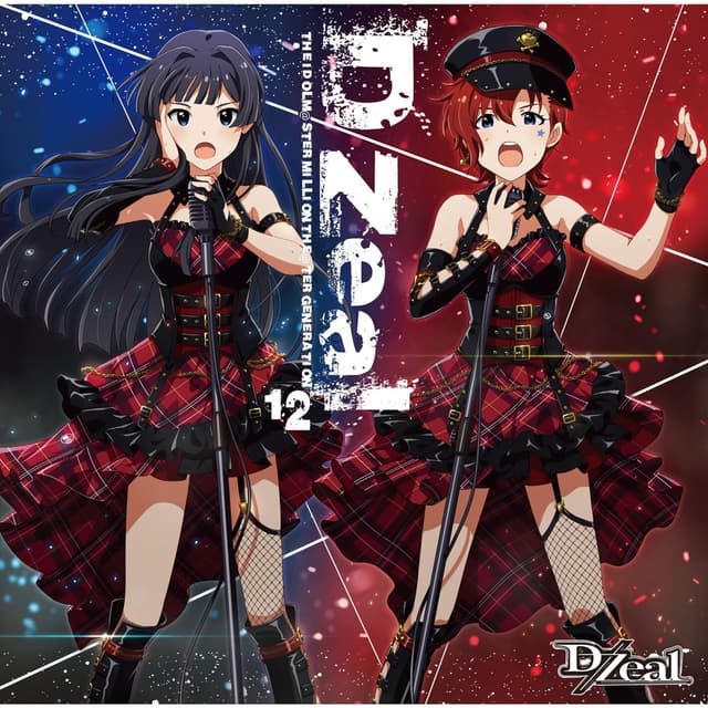 Album cover art for THE IDOLM@STER MILLION THE@TER GENERATION 12 D/Zeal