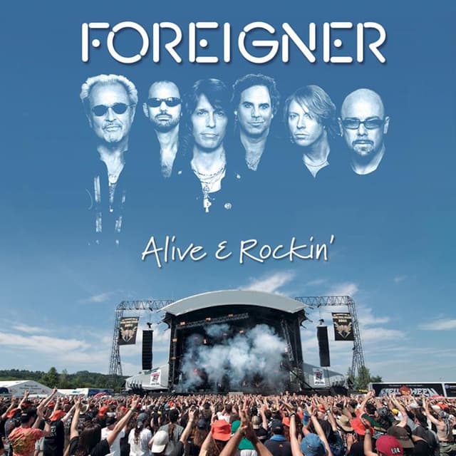 Album cover art for Alive & Rockin'