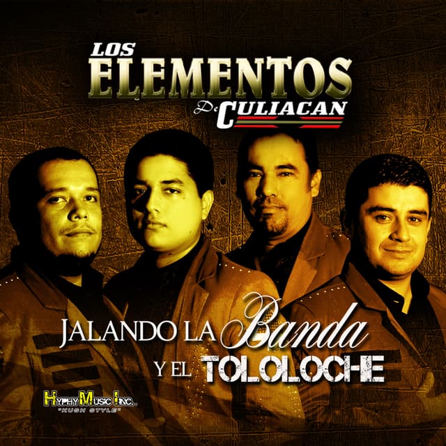 Album cover art for Jalando la banda y el tololoche