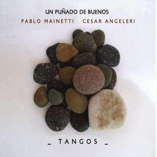 Album cover art for Un puñado de buenos tangos