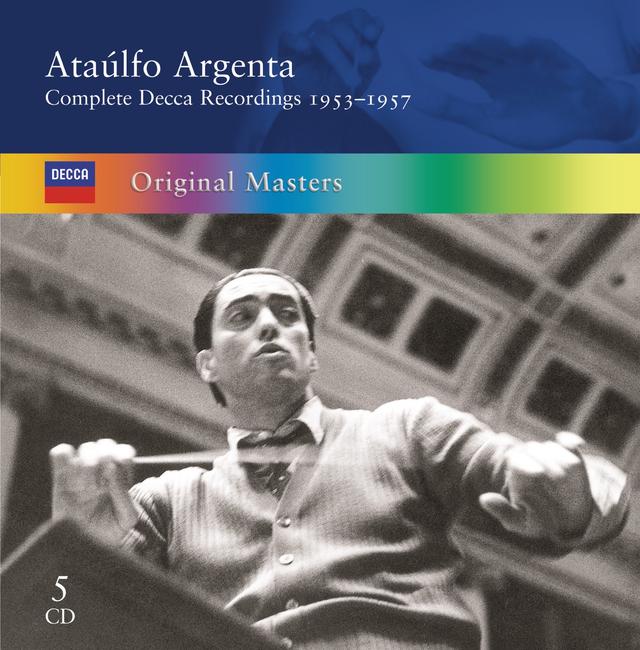 Album cover art for Ataúlfo Argenta: Complete Decca Recordings 1953-1957 - 5 CDs