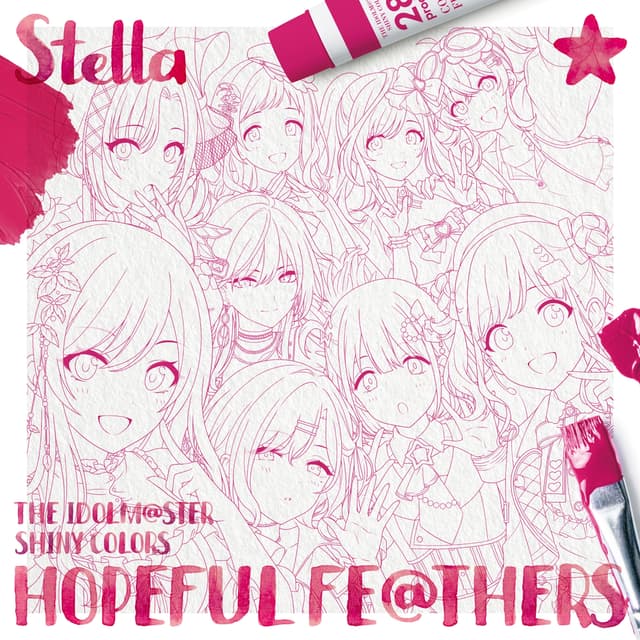 Album cover art for THE IDOLM@STER SHINY COLORS HOPEFUL FE@THERS -Stella-