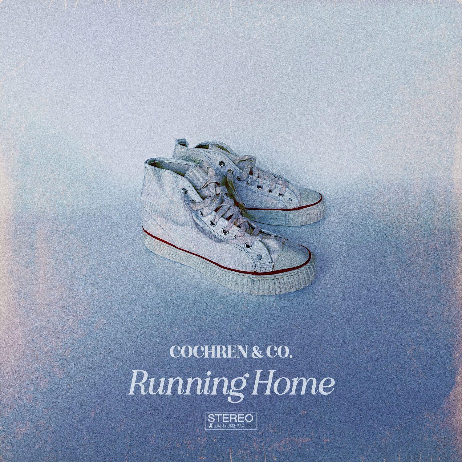 Lyric cover art as blurred background