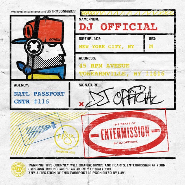 Album cover art for Entermission