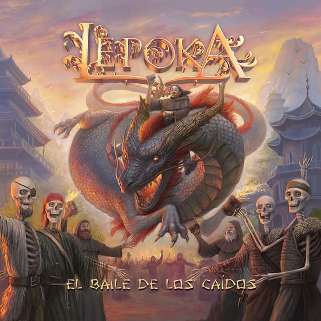 Album cover art for El baile de los caídos