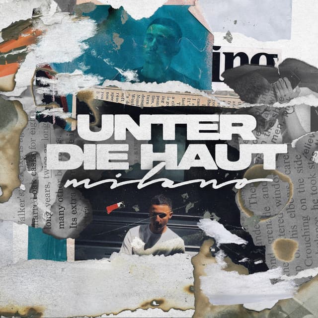 Album cover art for Unter die Haut