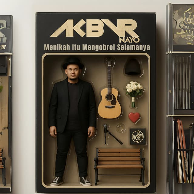 Album cover art for Menikah Itu Mengobrol Selamanya