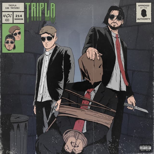 Album cover art for Tripla