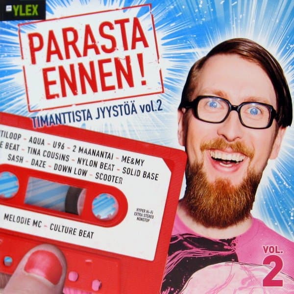 Album cover art for Parasta ennen! Timanttista jyystöä, volume 2
