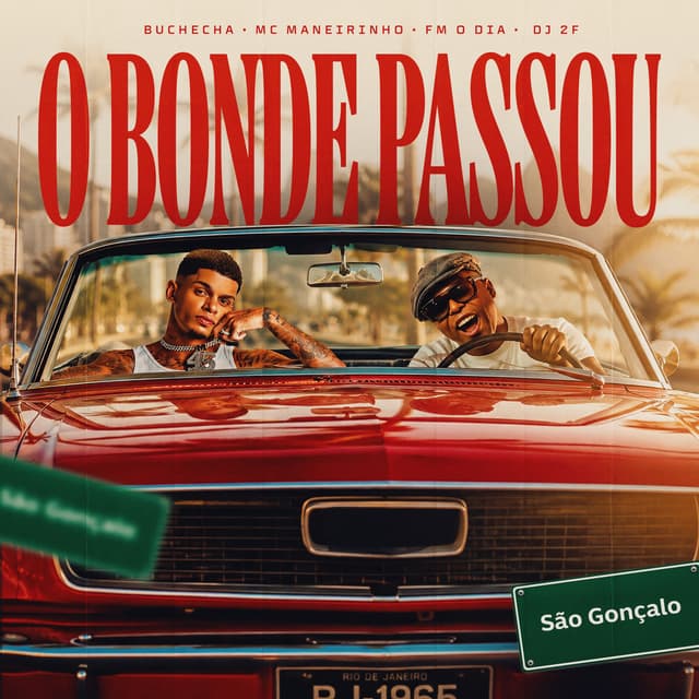 Album cover art for O Bonde Passou