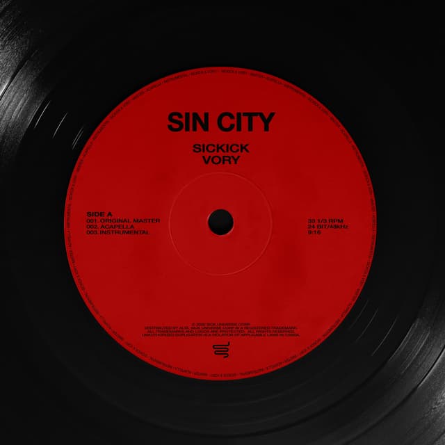 Album cover art for Sin City (Ft. Vory)