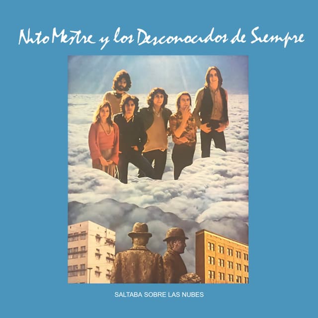 Album cover art for Saltaba sobre las nubes