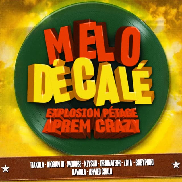 Album cover art for Mélo Décalé
