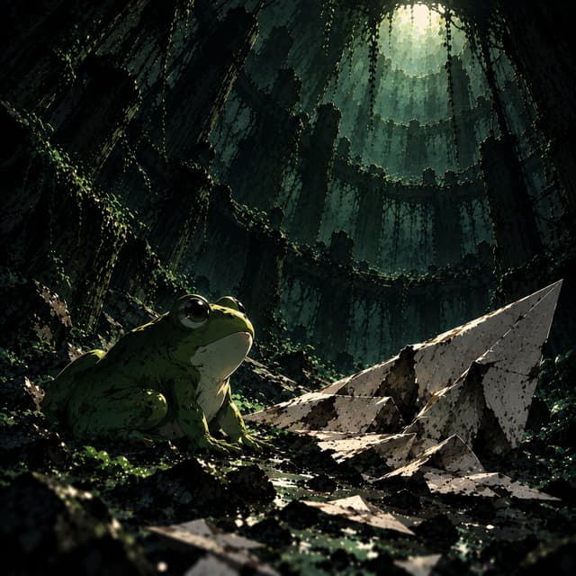 Album cover art for Fallen Frog