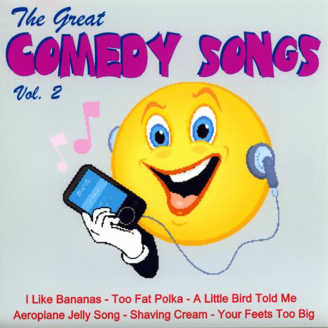 Album cover art for The Great Comedy Songs - Vol.two